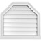 Ekena Millwork Octagonal Top Surface Mount PVC Gable Vent w/ 2"W x 2"P Brickmould Sill Frame, 24"W x 22"H GVPOT24X2203SN - alternate 1